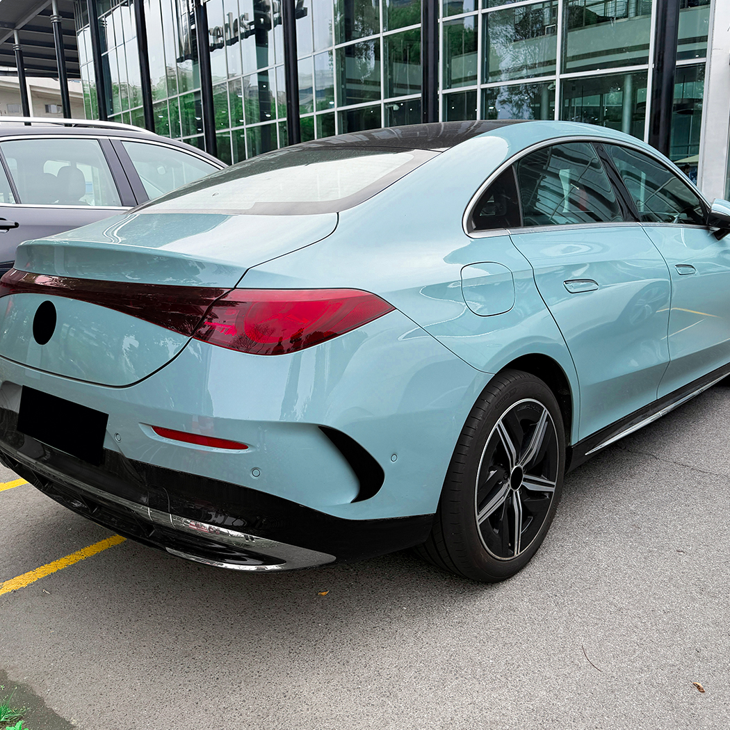 AMP-Z Rear Bumper Fins Spoiler Canards For Mercedes Benz CLA Class C174 C178 AMG Line 2026+