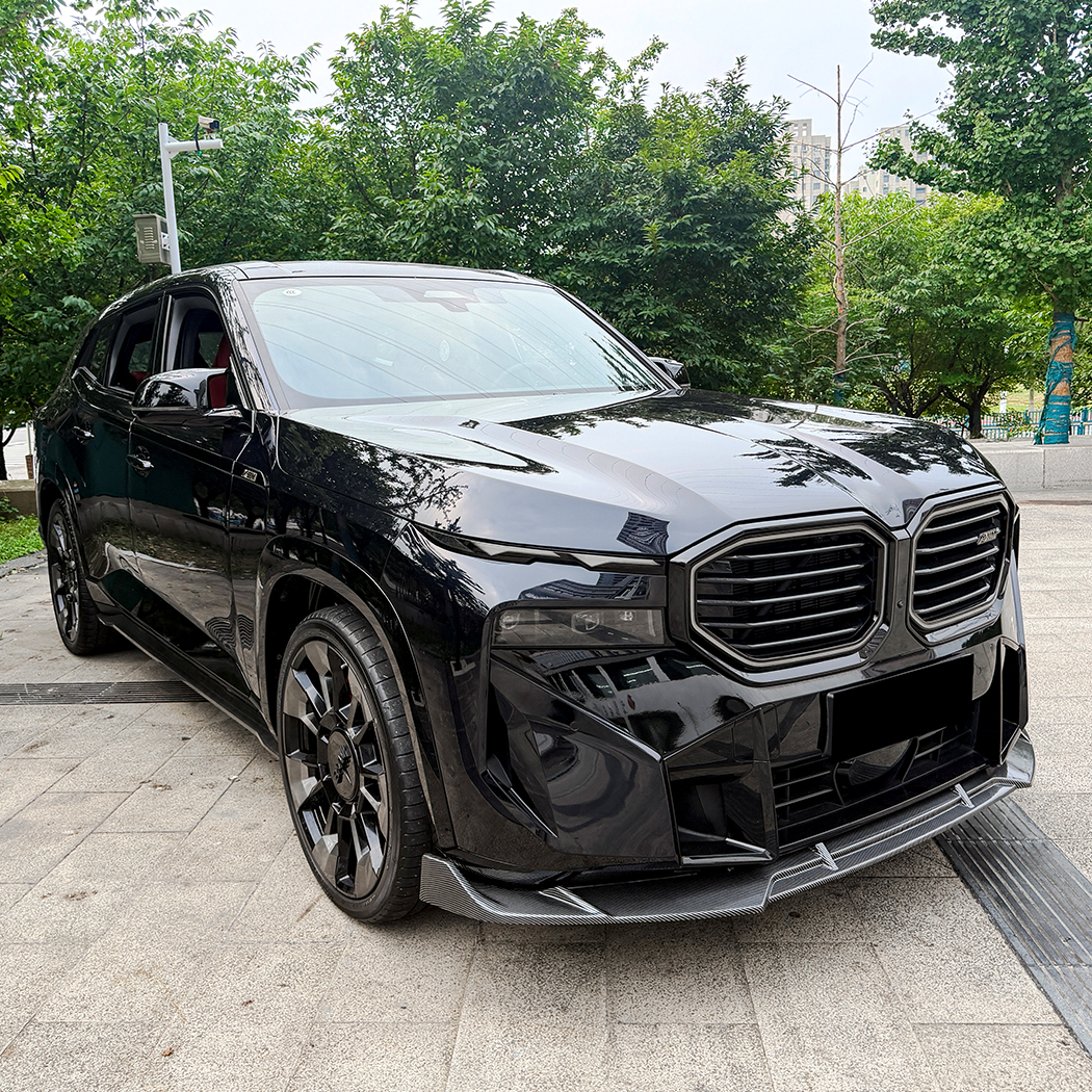 AMP-Z Front Bumper Lip Splitter For BMW XM G09 2020+
