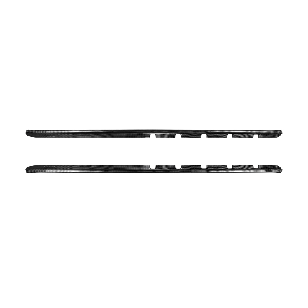 AMP-Z Side Skirt Rocker Panel Splitter Lip For VW Volkswagen T6 T6.1 2016-2024