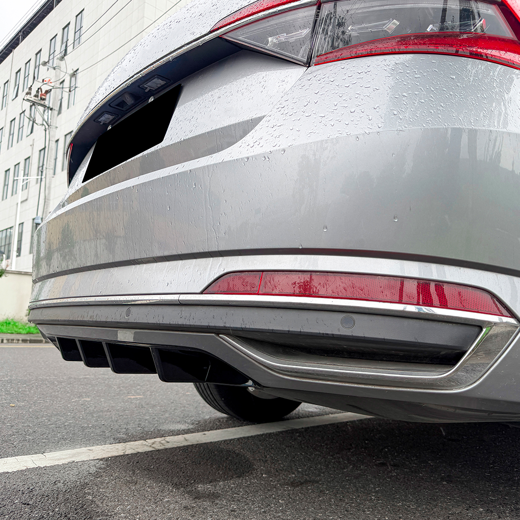 AMP-Z Rear Bumper Spoiler Lip For VW Volkswagen Skoda Superb B8.5 2020-2022