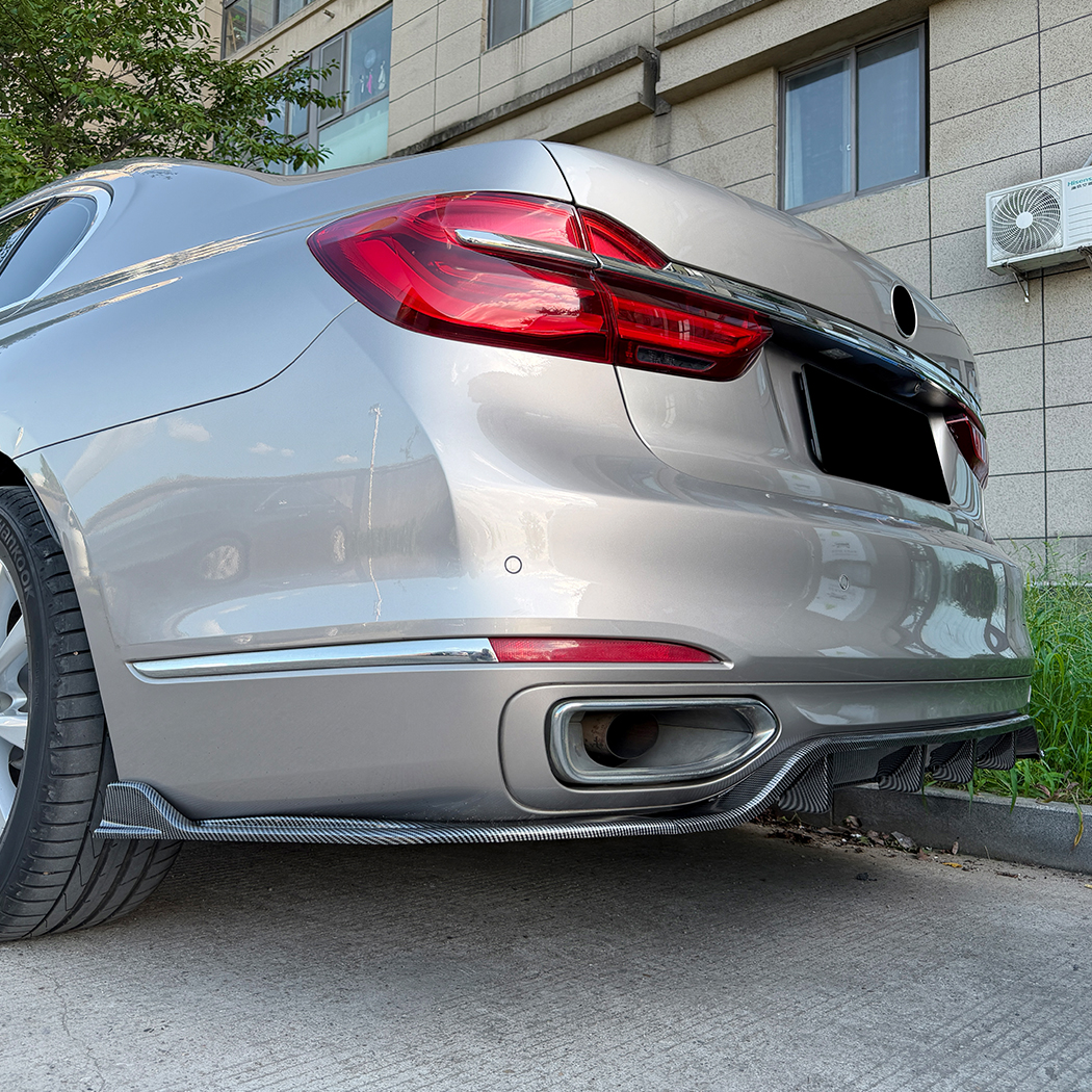 AMP-Z Rear Bumper Spoiler Lip For BMW 7 Series G11 G12 Pre-facelift Standard 2015-2018