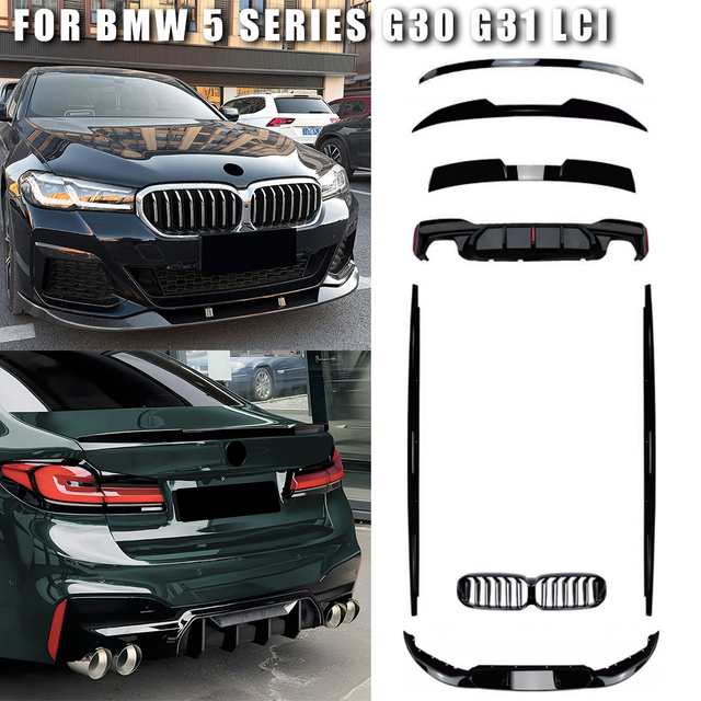 AMP-Z Full Body Kit Set For BMW 5 Series G30 G31 LCI