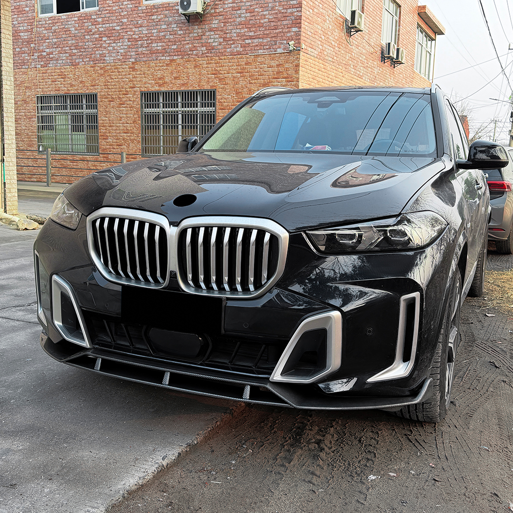 AMP-Z Front Bumper Lip Splitter For BMW X5 G05 LCI M Sport 2023+