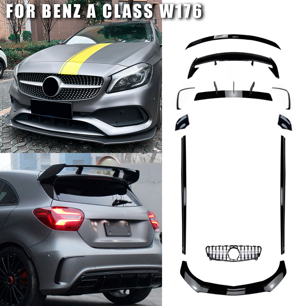 AMP-Z Full Body Kit Set For Mercedes Benz A Class W176