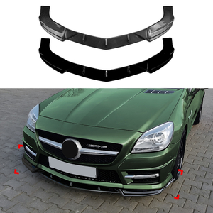 AMP-Z Front Bumper Lip Splitter For Mercedes Benz SLK R172 Pre-Facelift 2011-2015