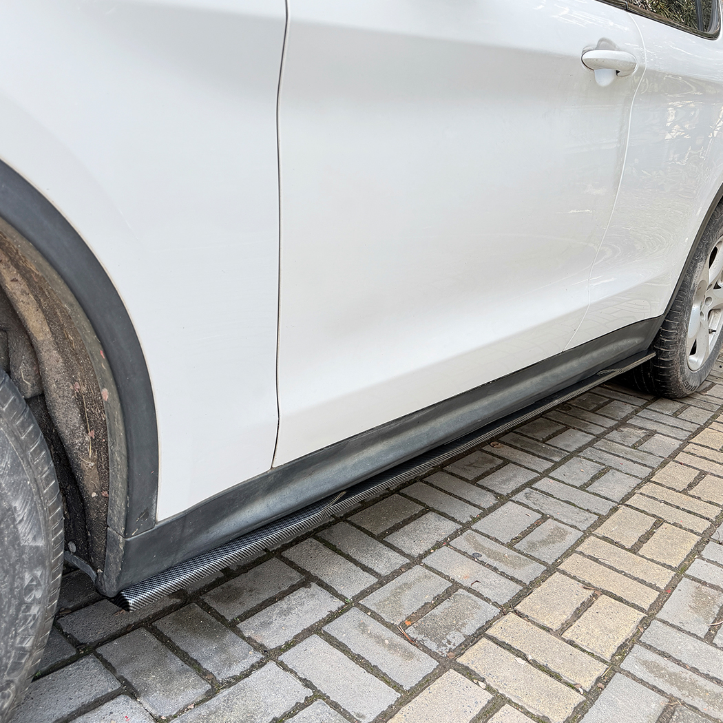 AMP-Z Side Skirt Rocker Panel Splitter Lip For Alfa Romeo Stelvio 2017+