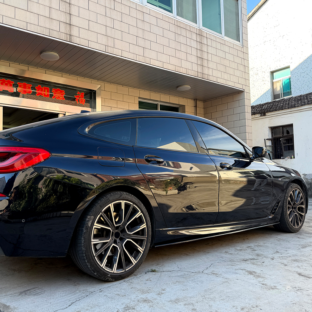 AMP-Z Side Skirt Rocker Panel Splitter Lip For BMW 6 Series GT G32 M Sport 2017+
