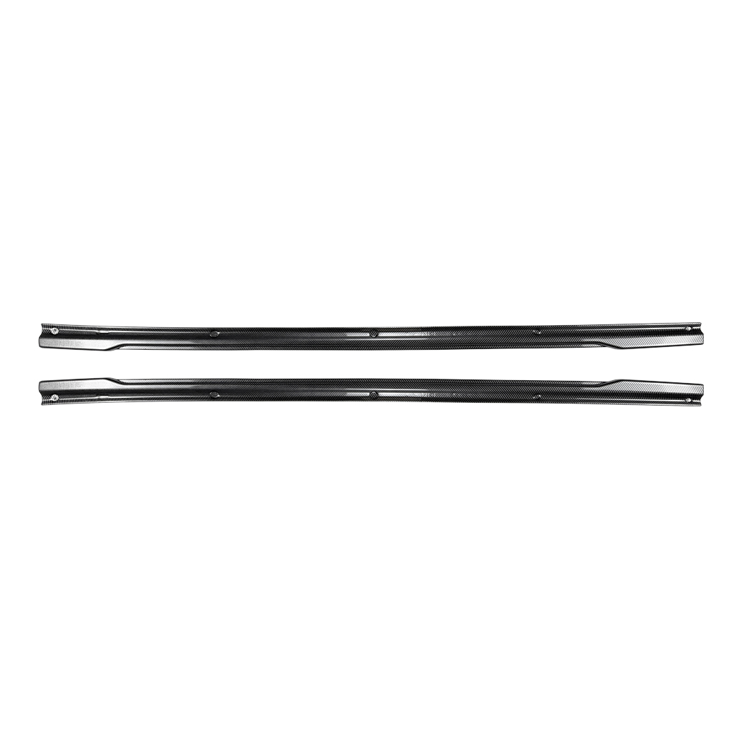 AMP-Z Side Skirt Rocker Panel Splitter Lip For Seat Leon MK2 2005-2012