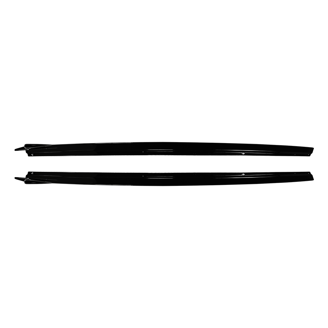 AMP-Z Side Skirt Rocker Panel Splitter Lip For Mercedes Benz S Class W223 Pre-facelift AMG Line