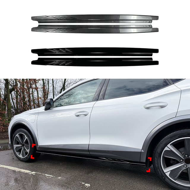 AMP-Z Side Skirt Rocker Panel Splitter Lip For Seat Cupra Formentor 2020+