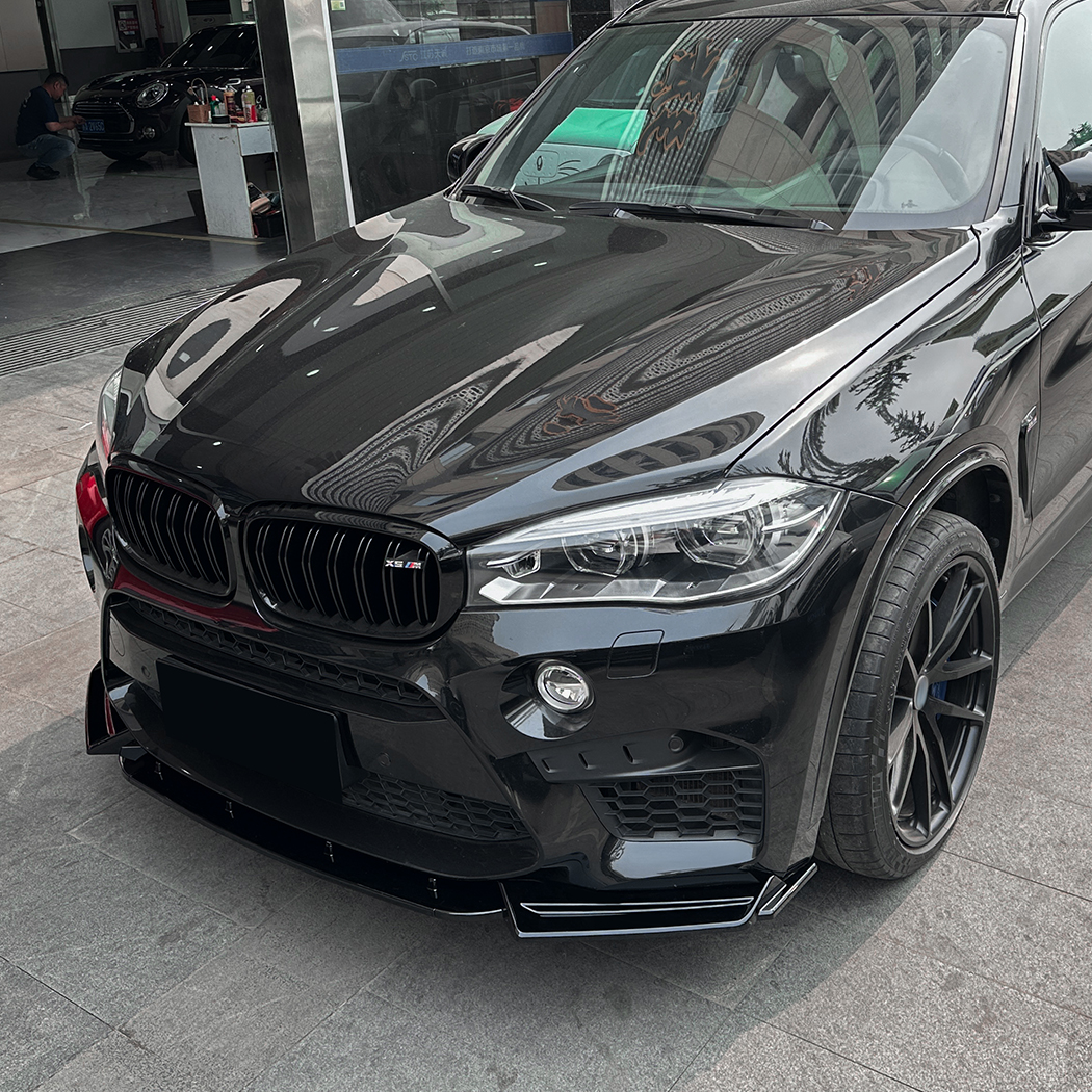 AMP-Z Front Bumper Lip Splitter For BMW X5M F85 X6M F86 2015-2018