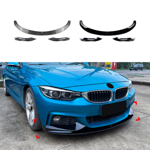 AMP-Z Front Bumper Lip Splitter For BMW 4 Series F32 F33 F36