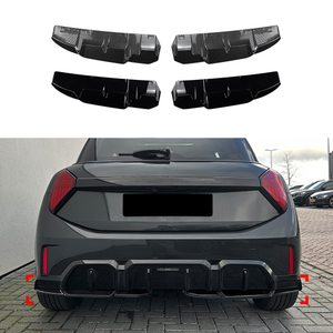 AMP-Z Rear Bumper Spoiler Lip For BMW Mini Cooper JCW-Style F65 F66 2024+