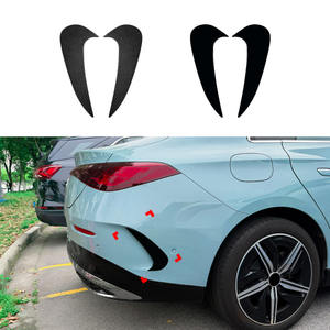 AMP-Z Rear Bumper Fins Spoiler Canards For Mercedes Benz CLA Class C174 C178 AMG Line 2026+