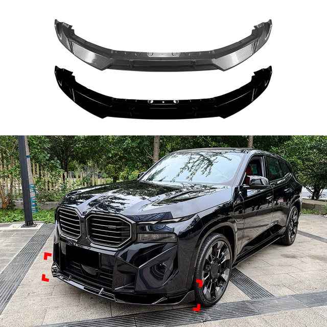 AMP-Z Front Bumper Lip Splitter For BMW XM G09 2020+