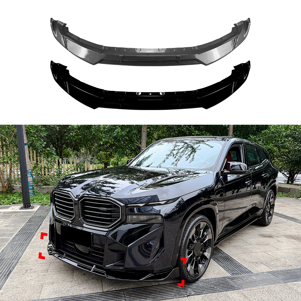 AMP-Z Front Bumper Lip Splitter For BMW XM G09 2020+