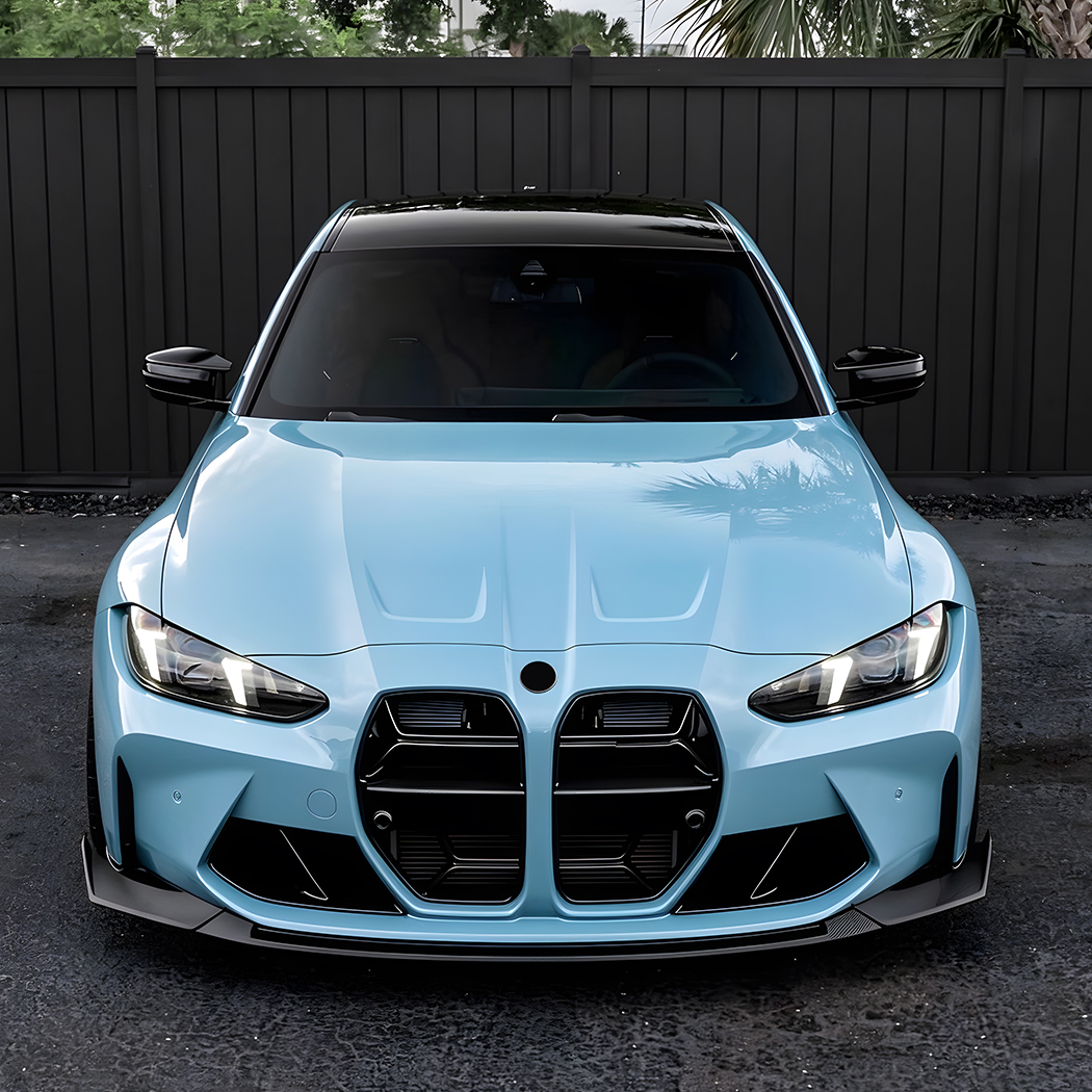 AMP-Z Front Bumper Grille Grill For BMW M3 M4 G80 G81 G82 G83