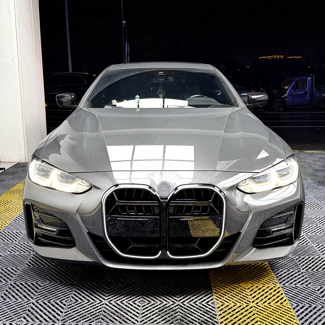 AMP-Z Front Bumper Grille Grill With Lights For BMW 4 Series G22 G23 2020+