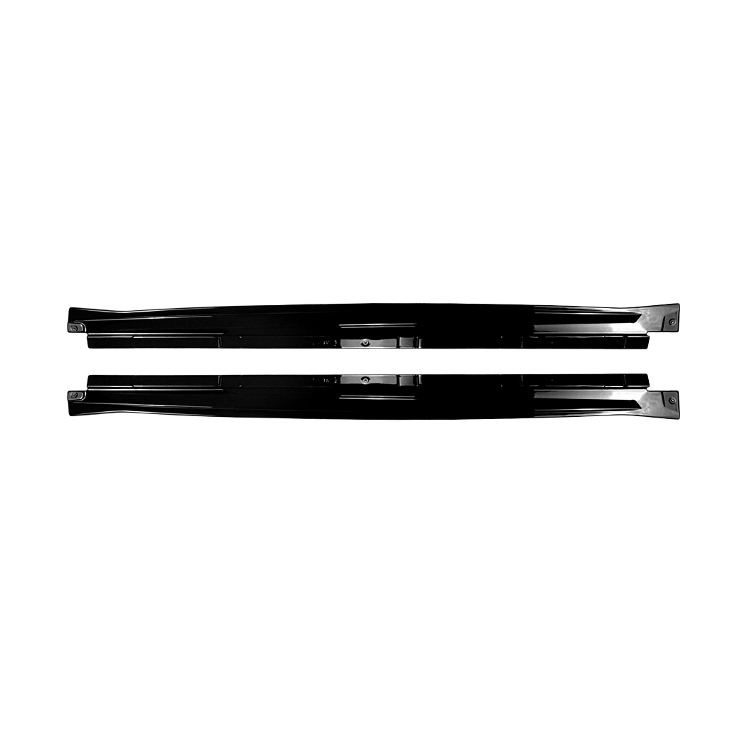 AMP-Z Side Skirt Rocker Panel Splitter Lip For VW Volkswagen Tiguan MK2 Rline 2017-2023