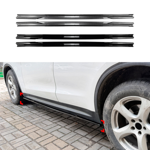 AMP-Z Side Skirt Rocker Panel Splitter Lip For Alfa Romeo Stelvio 2017+