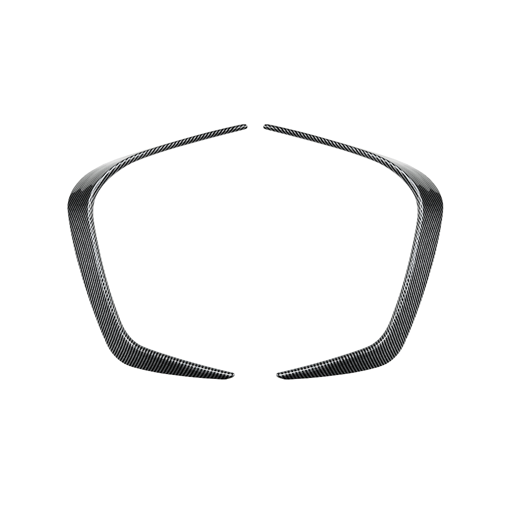 AMP-Z Front Bumper Fins Spoiler Canards For BMW 2 Series G42 2022+