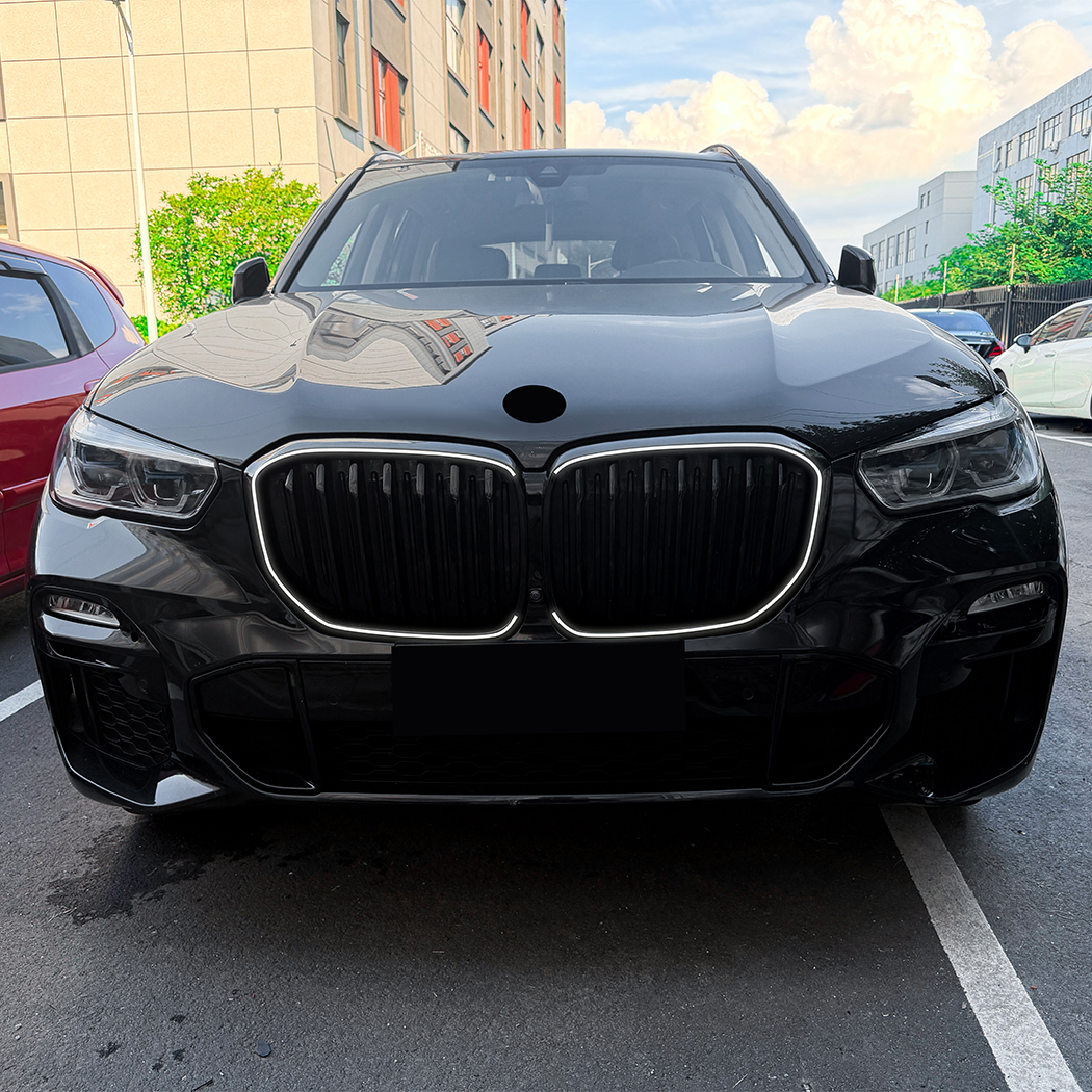 AMP-Z Front Bumper Grille Grill With Lights For BMW X5 G05 Pre-facelift 2019-2022