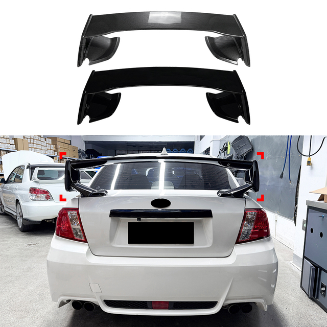 AMP-Z Rear Wing Spoiler For Subaru Impreza WRX STI 2008-2014