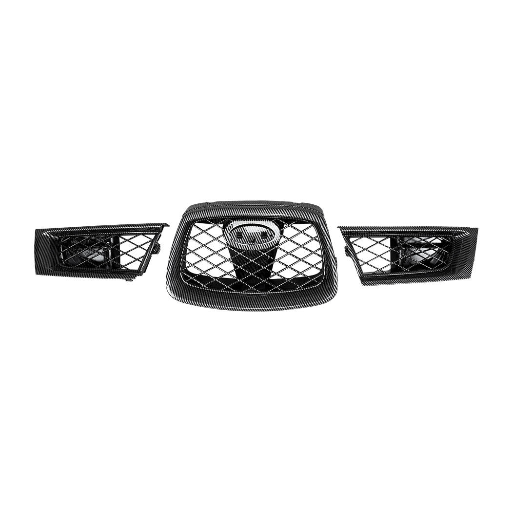 AMP-Z Replacement Front Bumper Grille Grill For Subaru Impreza WRX STI 2006-2007