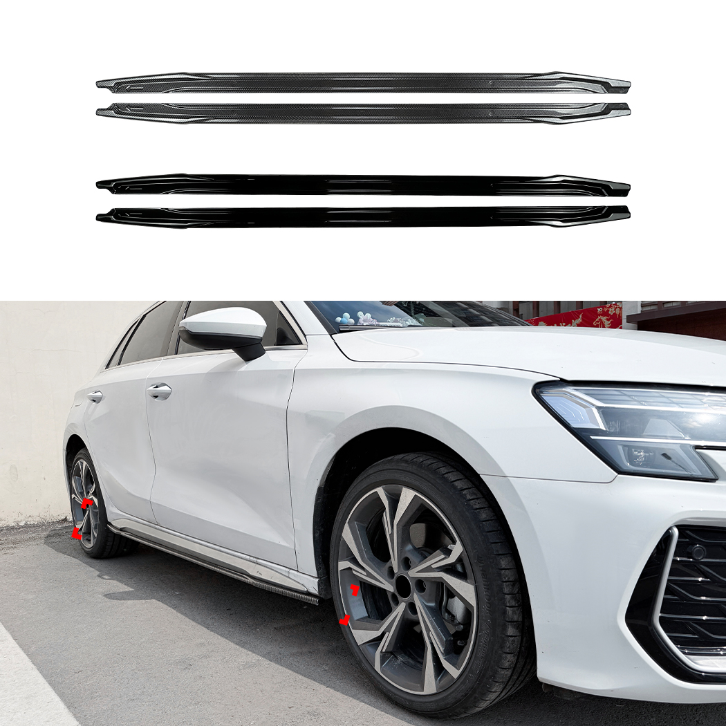 A3 S3 8Y Sline Side Skirts
