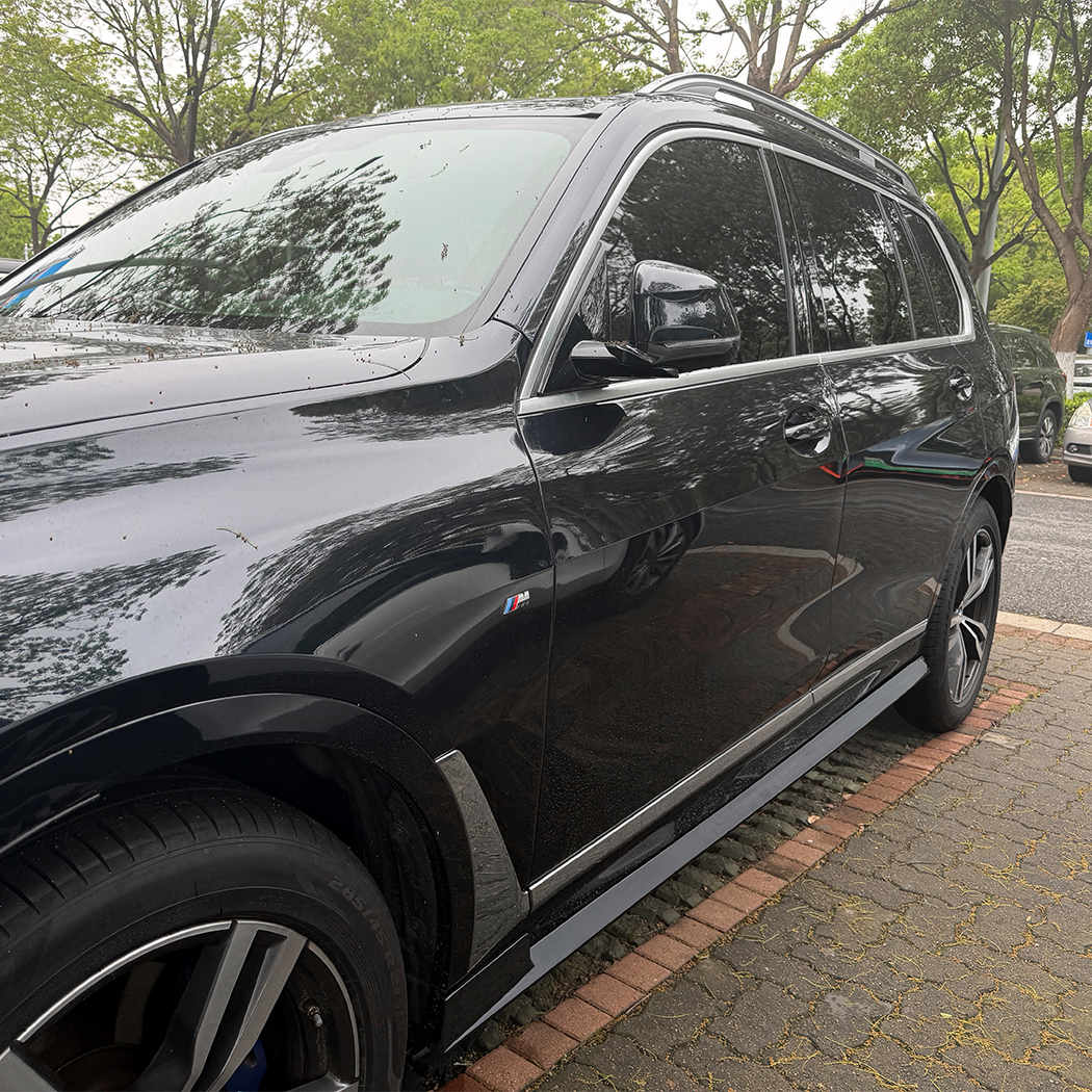 AMP-Z Side Skirt Rocker Panel Splitter Lip For BMW X7 G07 M Sport 2019+