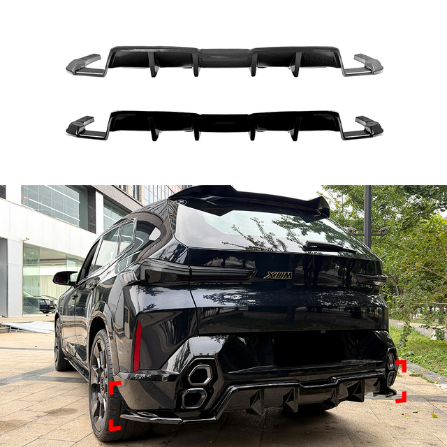 AMP-Z Rear Bumper Spoiler Lip For BMW XM G09 2022+
