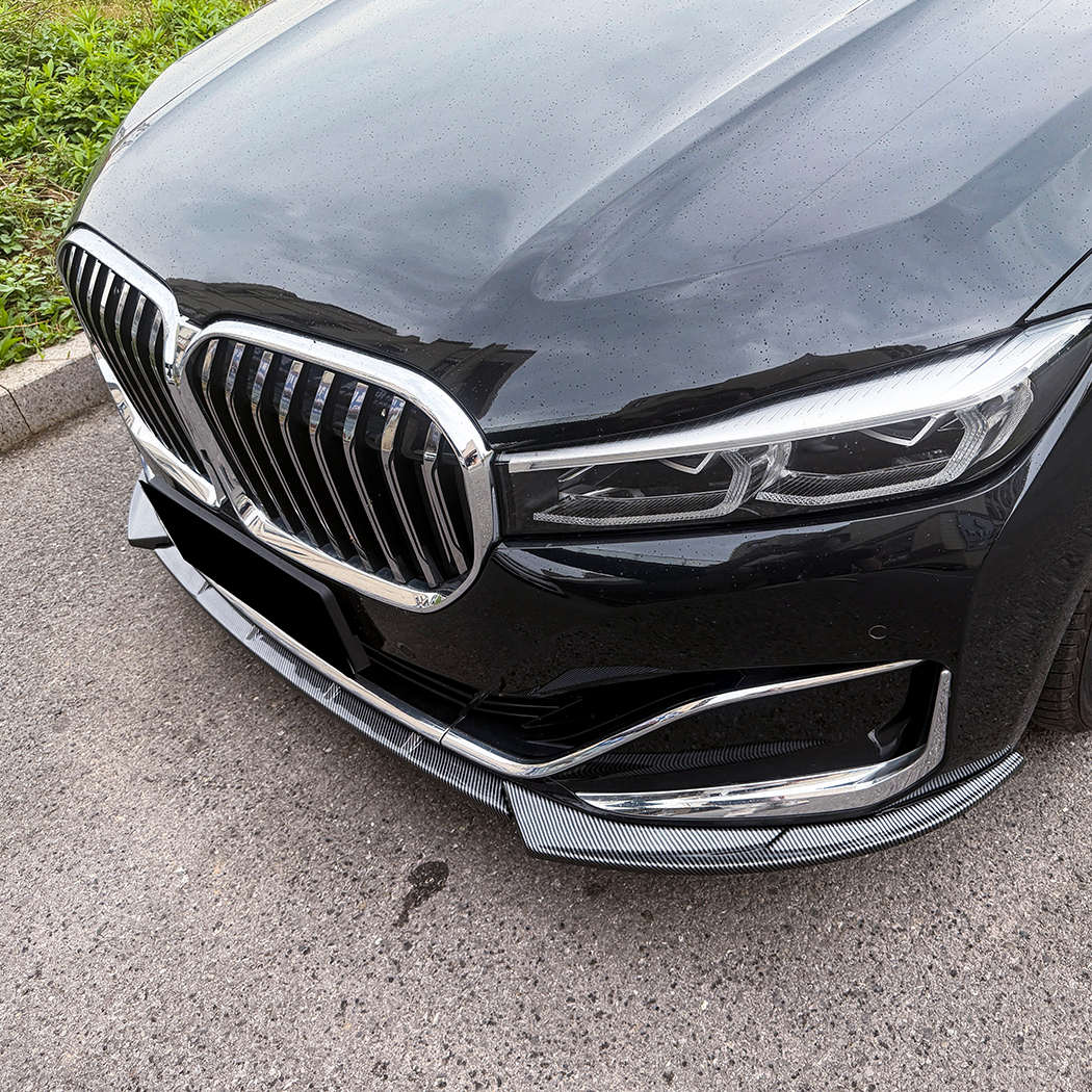 AMP-Z Front Bumper Lip Splitter For BMW 7 Series G11 G12 Facelift Standard 2019-2022