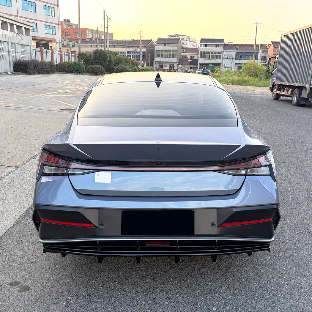 AMP-Z Rear Bumper Spoiler Lip For Hyundai Elantra MK7.5 Standard 2023+