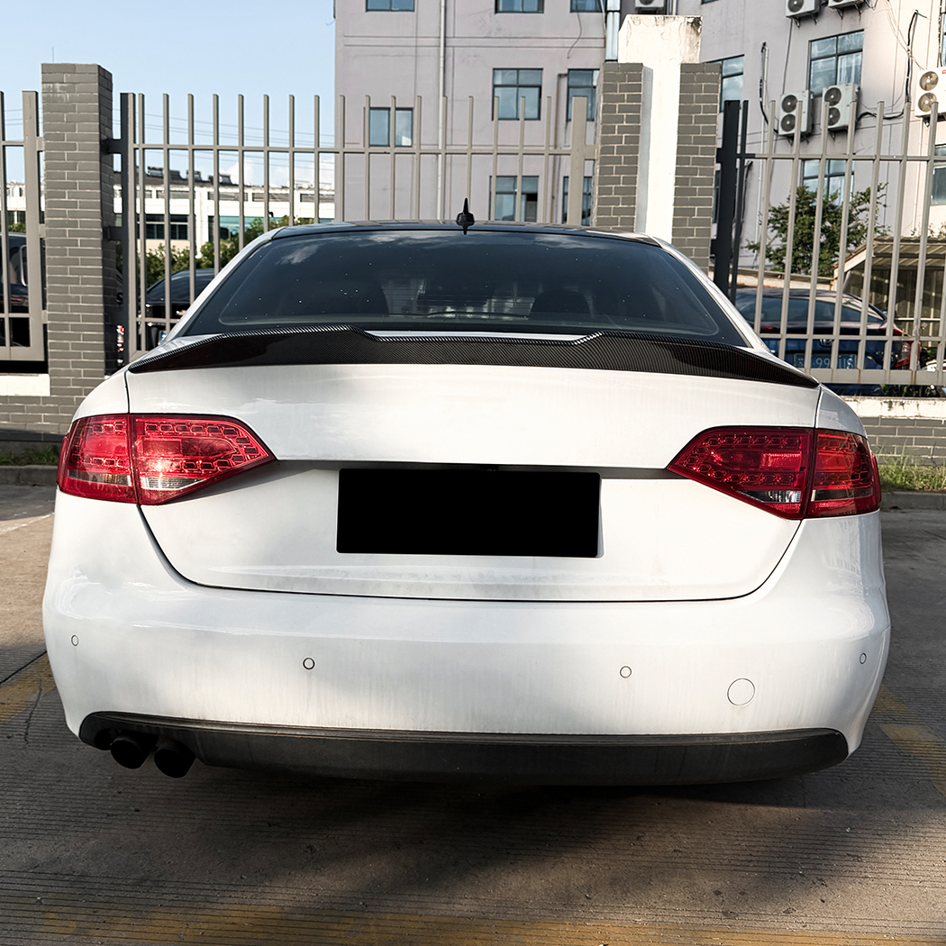 AMP-Z Rear Wing Spoiler For Audi A4 B8 Pre-facelift 2009-2012