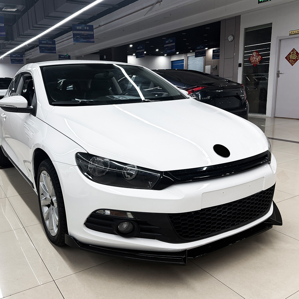 AMP-Z Front Bumper Lip Splitter For VW Volkswagen Scirocco MK3 Pre-facelift Standard 2008-2014