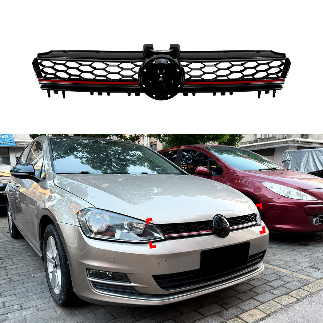 Grade da grade do p&aacute;ra-choque dianteiro AMP-Z para VW Volkswagen Golf MK7 2013-2016