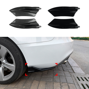 AMP-Z Rear Side Splitter Sticker For Audi A5 S5 8T Facelift Sline 4-Doors Sportback 2013-2016