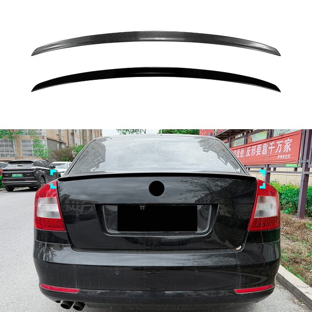 AMP-Z Rear Wing Spoiler For Skoda Octavia MK2 2004-2012