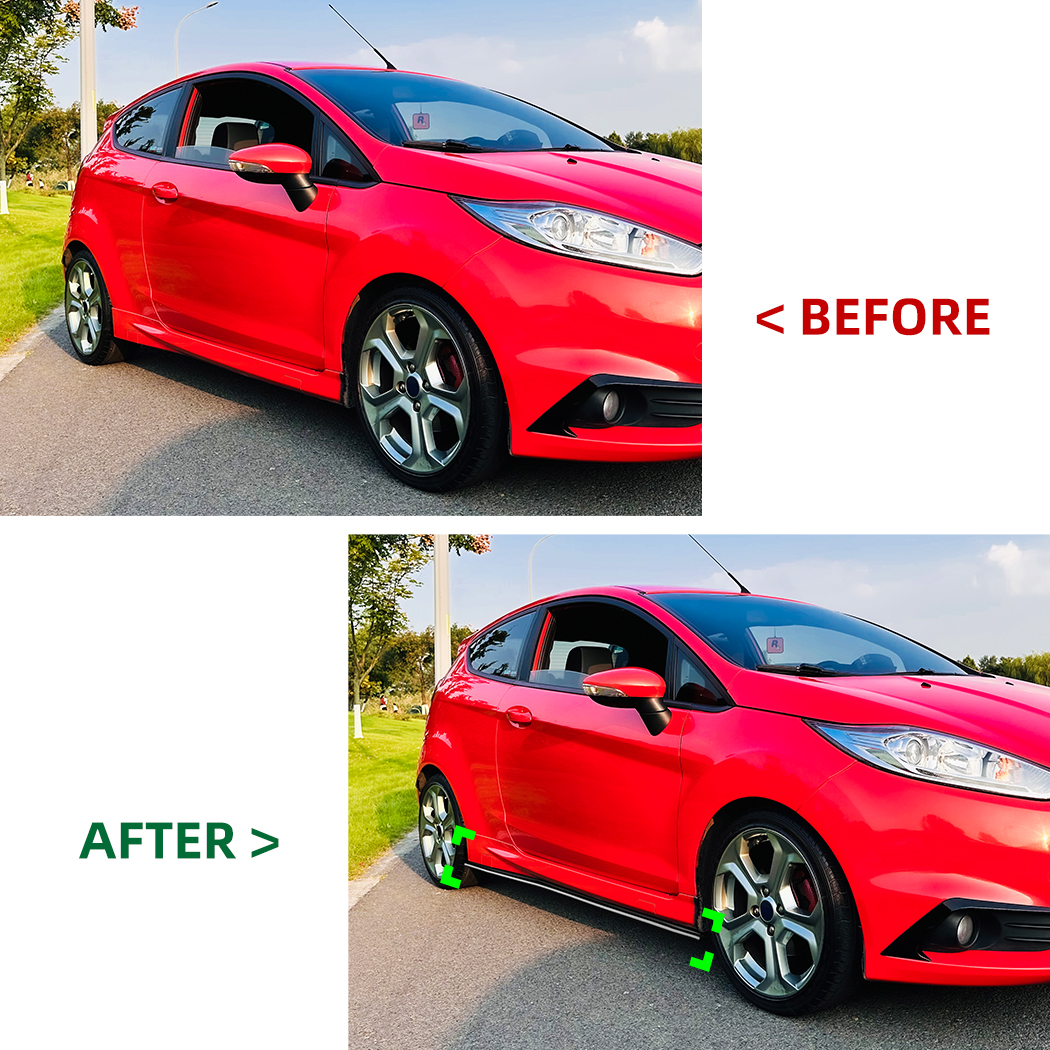 Ford Fiesta MK7 MK7.5 Side Skirts