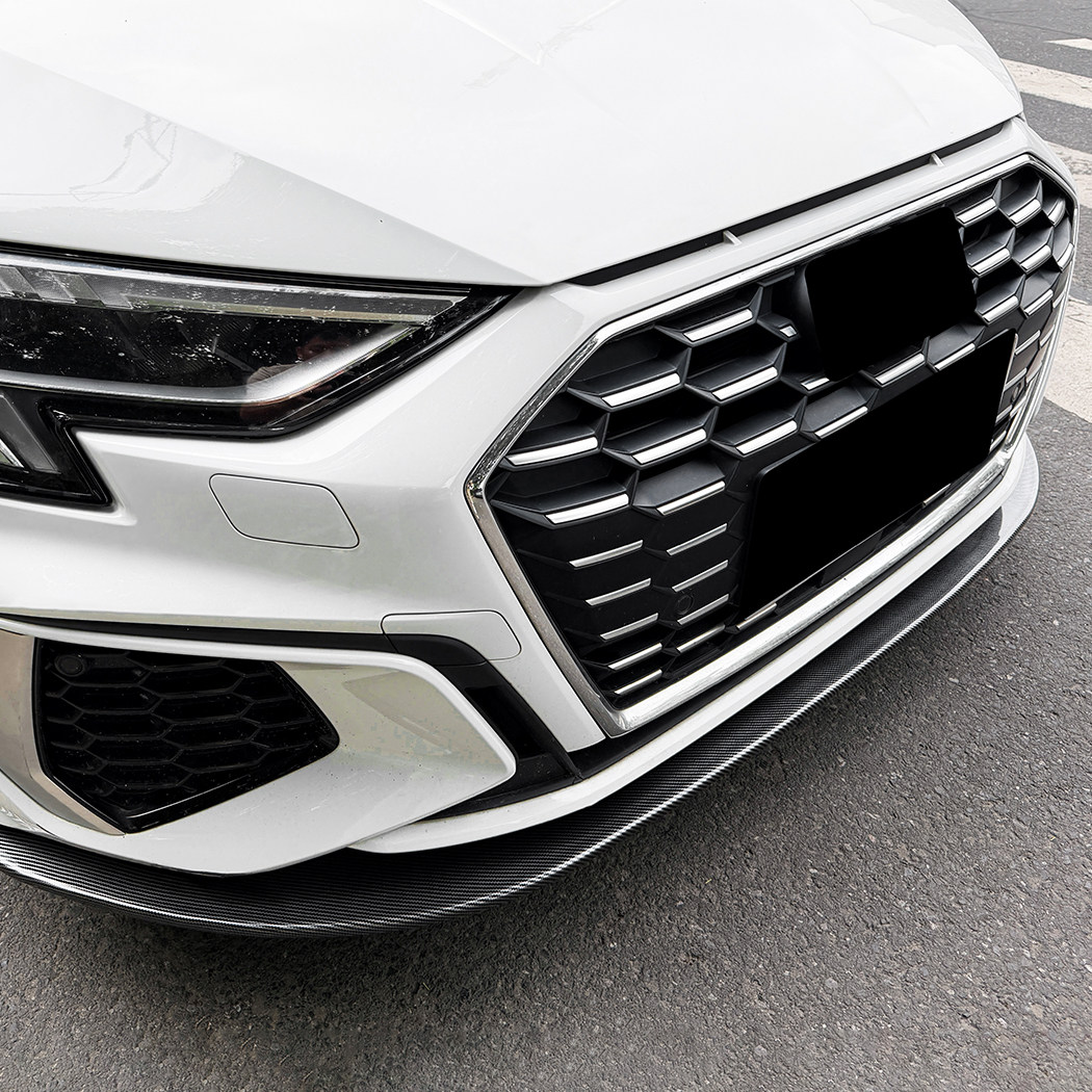 AMP-Z Front Bumper Lip Splitter For Audi A3 8Y Pre-facelift Sline
