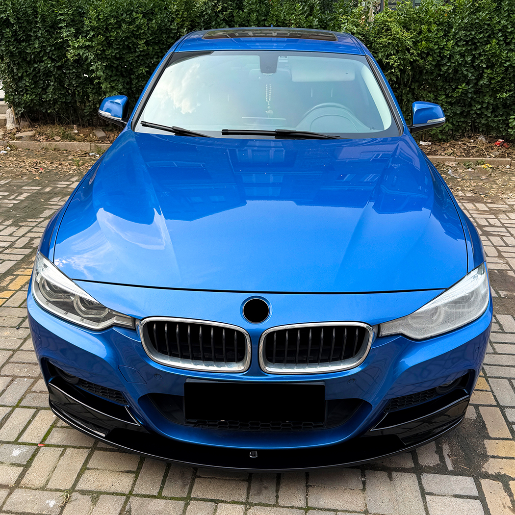 AMP-Z Front Bumper Lip Splitter For BMW 3 Series F30 F31