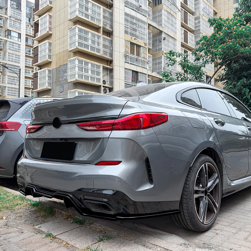 AMP-Z Rear Bumper Spoiler Lip For BMW 2 Series F44 M Sport 2020-2024
