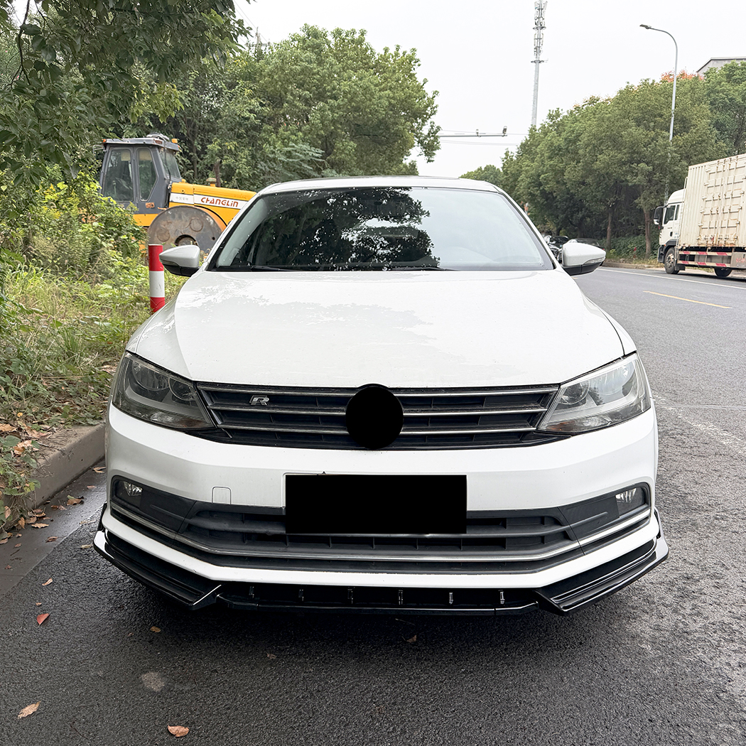 AMP-Z Front Bumper Lip Splitter For VW Volkswagen Jetta MK6.5 Standard 2015-2018