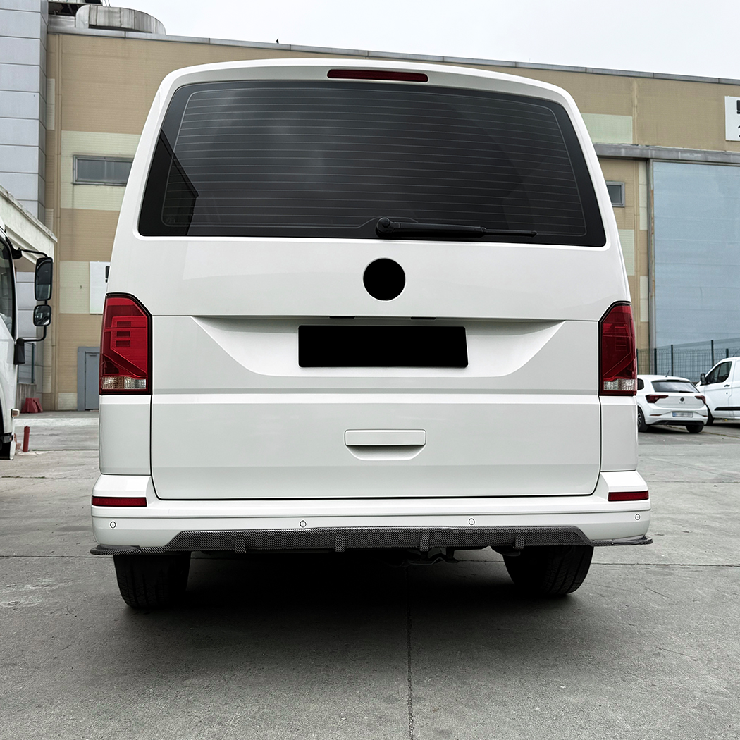 AMP-Z Rear Bumper Spoiler Lip For VW Volkswagen T6 T6.1 2016-2024