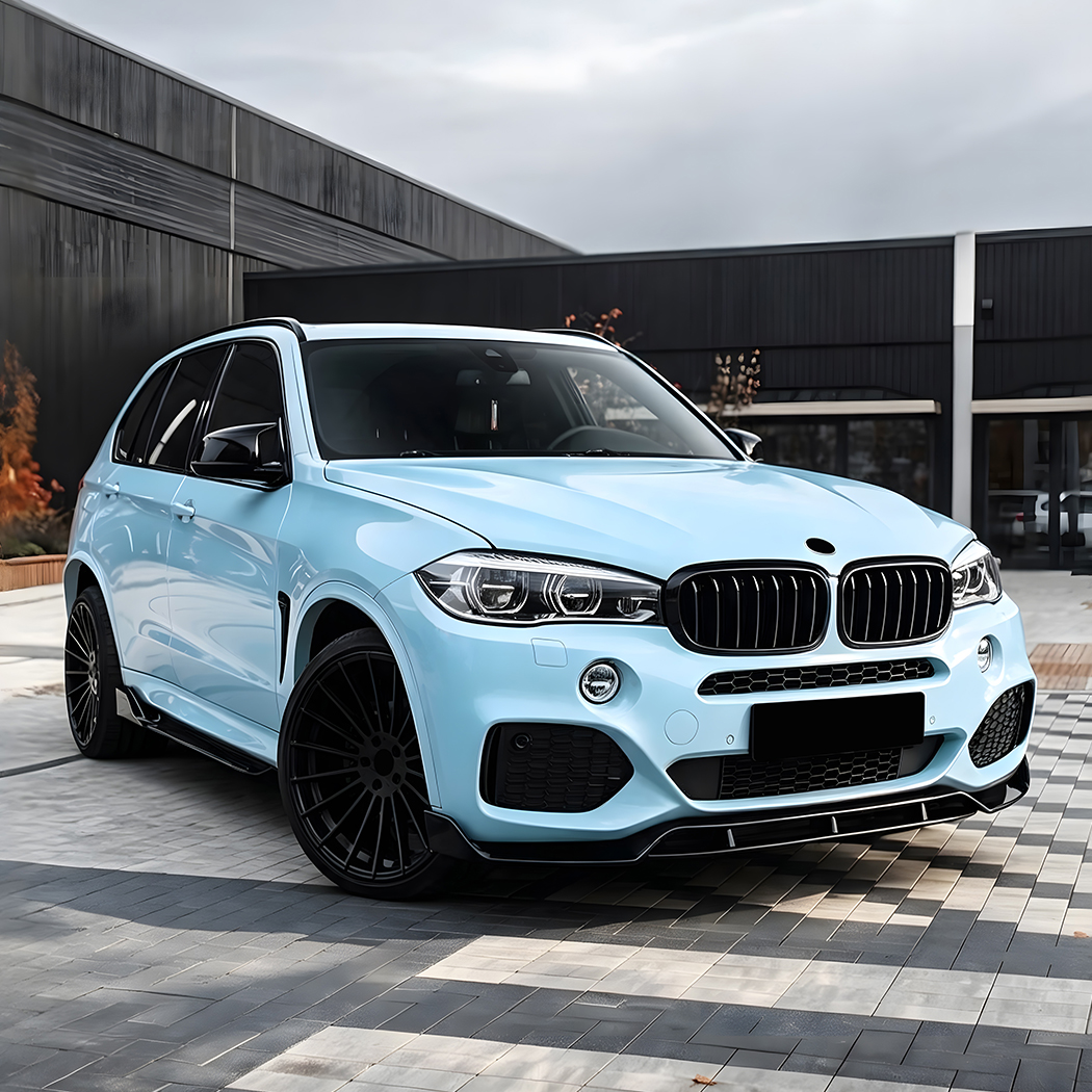AMP-Z Front Bumper Lip Splitter For BMW X5 F15 M Sport 2014-2018