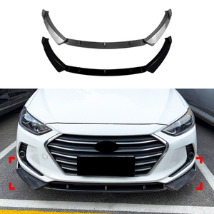 AMP-Z Front Bumper Lip Splitter For Hyundai Elantra MK6 2015-2020