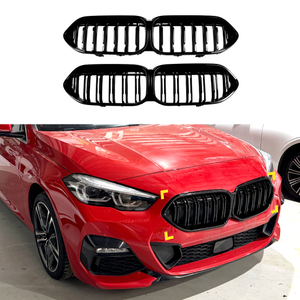 AMP-Z Front Bumper Grille Grill For BMW 2 Series F44 2020-2024