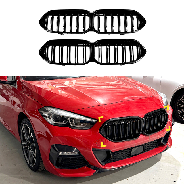 AMP-Z Front Bumper Grille Grill For BMW 2 Series F44 2020-2024