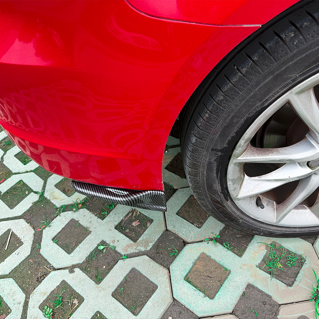 AMP-Z Rear Side Splitter Sticker For Audi A3 S3 8V Pre-Facelift Hatchback Sline 2013-2016