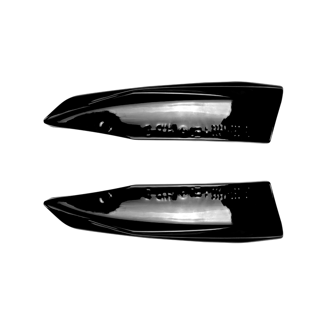 AMP-Z Rear Side Splitter Sticker For Audi A3 S3 8V Pre-facelift Sline 2013-2016